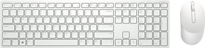 Currys Business | Dell Dell Pro KM5221W - keyboard and mouse set - QWERTY - UK - white Dell Dell Pro KM5221W - keyboard and mouse set - QWERTY - UK - white