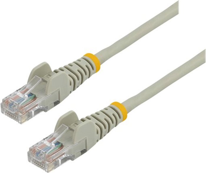 Currys Business | Startech StarTech.com 1m Gray Cat5e / Cat 5 Snagless Patch Cable - patch cable - 1 m - grey Startech StarTech.com 1m Gray Cat5e / Cat 5 Snagless Patch Cable - patch cable - 1 m - grey