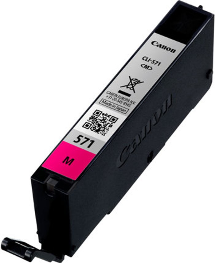 Currys Business | Canon Canon CLI-571M Magenta Ink Cartridge 0387C001 Canon Canon CLI-571M Magenta Ink Cartridge 0387C001