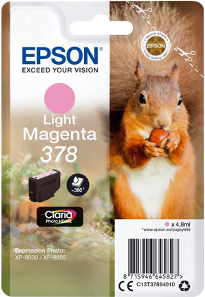 Currys Business | Epson Epson 378 - light magenta - original - ink cartridge Epson Epson 378 - light magenta - original - ink cartridge