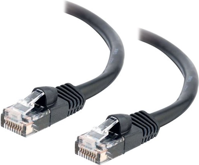 Currys Business | CABLES TO GO C2G Cat5e Booted Unshielded (UTP) Network Patch Cable - patch cable - 20 m - black CABLES TO GO C2G Cat5e Booted Unshielded (UTP) Network Patch Cable - patch cable - 20 m - black