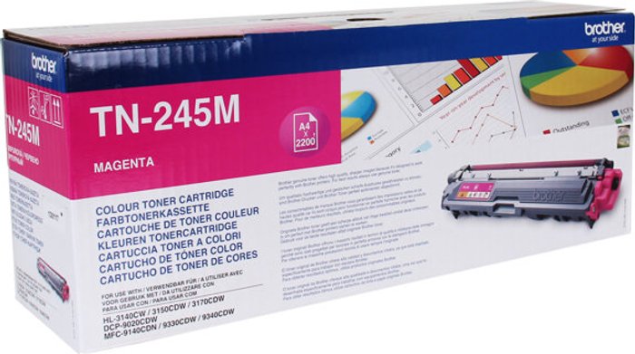 Currys Business | Brother Brother TN245M - magenta - original - toner cartridge Brother Brother TN245M - magenta - original - toner cartridge