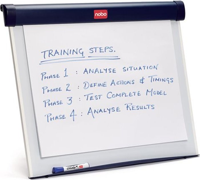 Currys Business | ACCO-REXEL Nobo Barracuda easel - 648 x 750 mm - blue ACCO-REXEL Nobo Barracuda easel - 648 x 750 mm - blue