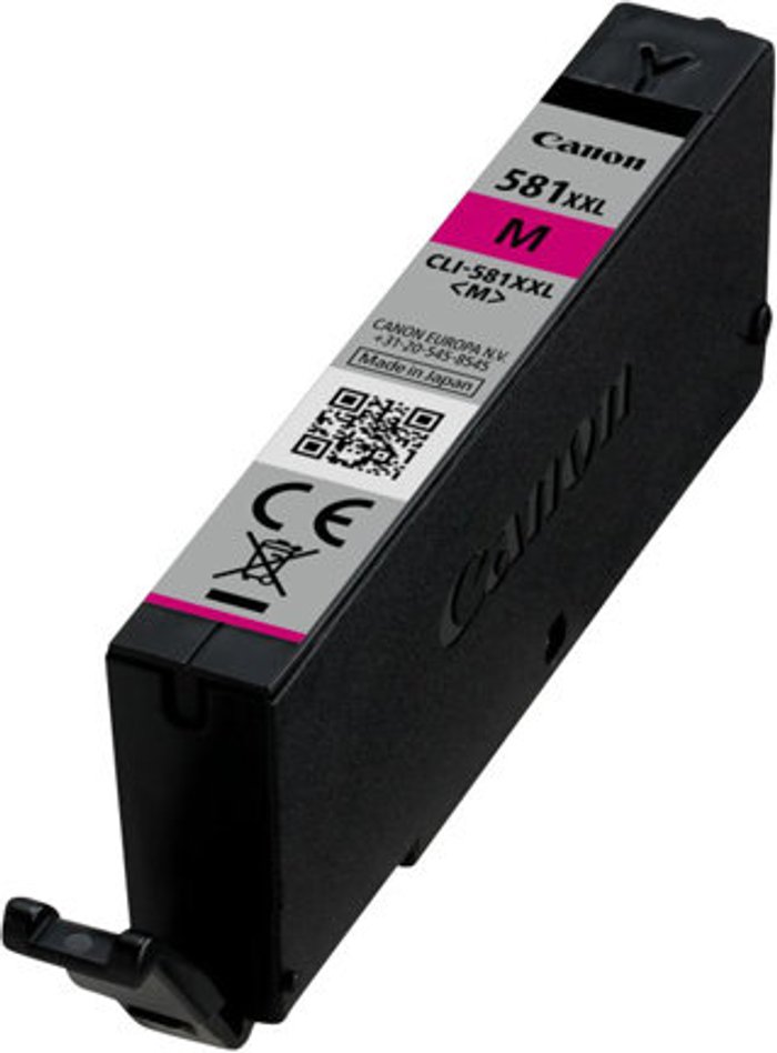 Currys Business | Canon Canon CLI-581XXL Magenta Ink Cartridge 1996C001 Canon Canon CLI-581XXL Magenta Ink Cartridge 1996C001