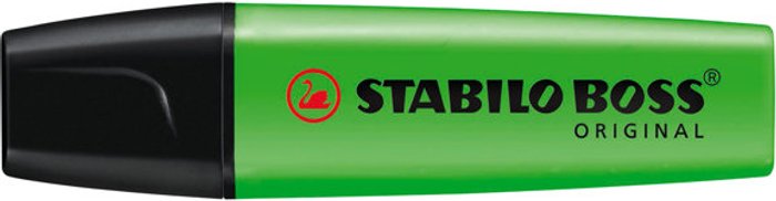 Currys Business | Stabilo STABILO BOSS ORIGINAL - highlighter - fluorescent green Stabilo STABILO BOSS ORIGINAL - highlighter - fluorescent green