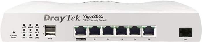 Currys Business | Draytek Draytek Vigor 2865 - router - DSL modem - desktop Draytek Draytek Vigor 2865 - router - DSL modem - desktop