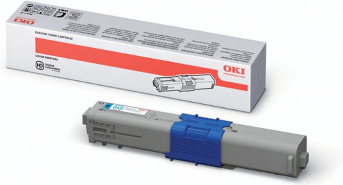 Currys Business | OKI OKI - cyan - original - toner cartridge OKI OKI - cyan - original - toner cartridge