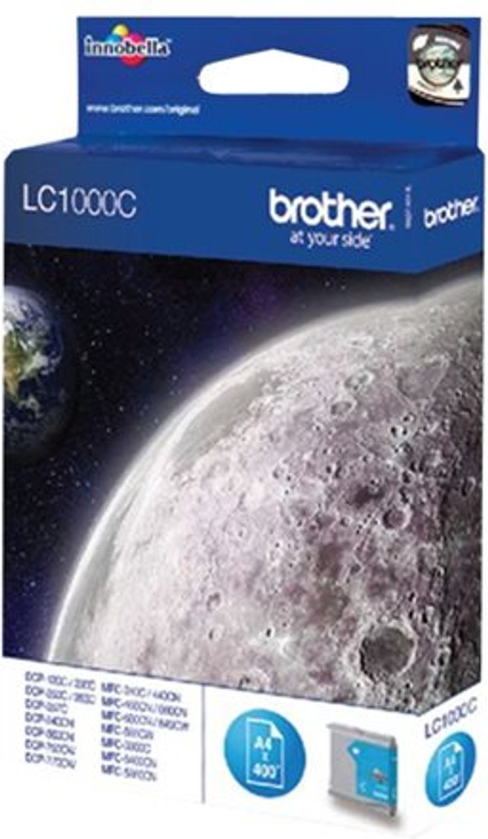 Currys Business | Brother Brother LC1000C - cyan - original - ink cartridge Brother Brother LC1000C - cyan - original - ink cartridge