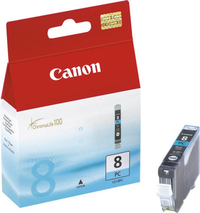 Currys Business | Canon Canon CLI-8PC Inkjet Cartridge Photo Cyan 0624B001 Canon Canon CLI-8PC Inkjet Cartridge Photo Cyan 0624B001