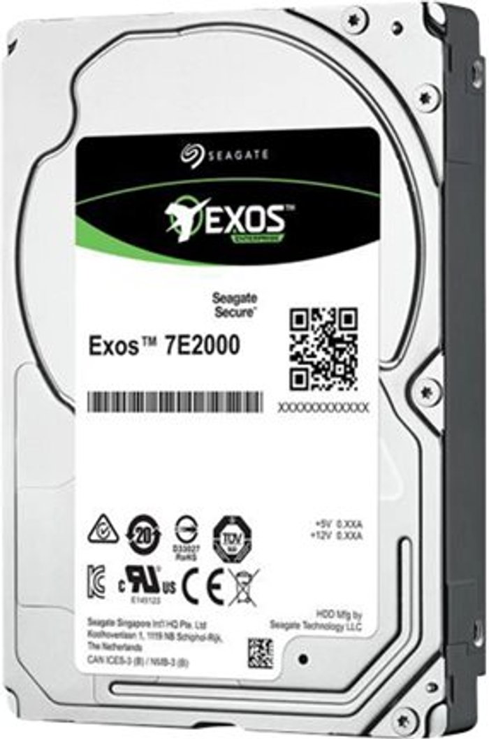 Currys Business | Seagate Seagate Exos 7E2000 ST2000NX0253 - hard drive - 2 TB - SATA 6Gb/s Seagate Seagate Exos 7E2000 ST2000NX0253 - hard drive - 2 TB - SATA 6Gb/s