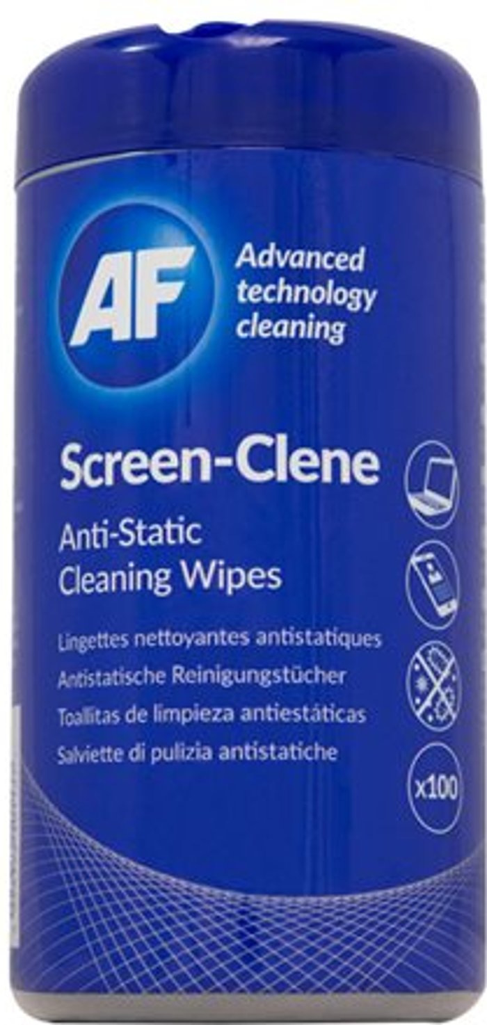 Currys Business | AFCLEAN AF Screen-Clene cleaning wipes AFCLEAN AF Screen-Clene cleaning wipes
