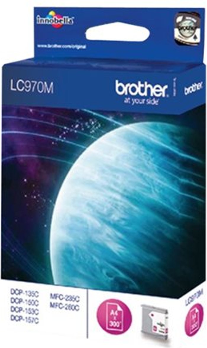 Currys Business | Brother Brother LC970M - magenta - original - ink cartridge Brother Brother LC970M - magenta - original - ink cartridge