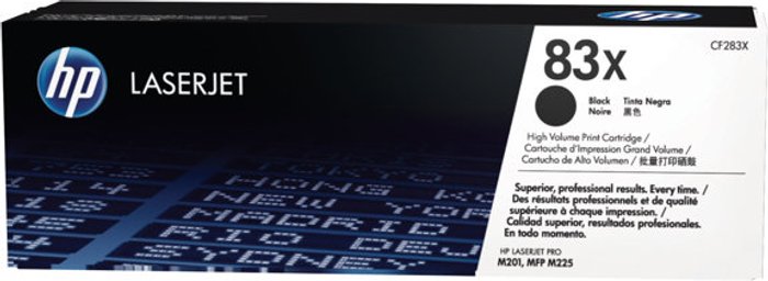 Currys Business | HP HP 83X - High Yield - black - original - LaserJet - toner cartridge (CF283X) HP HP 83X - High Yield - black - original - LaserJet - toner cartridge (CF283X)