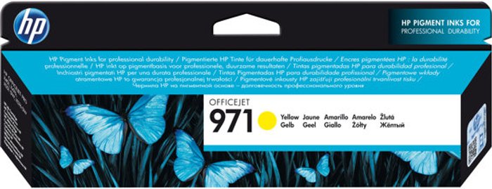 Currys Business | HP HP 971 - yellow - original - ink cartridge HP HP 971 - yellow - original - ink cartridge