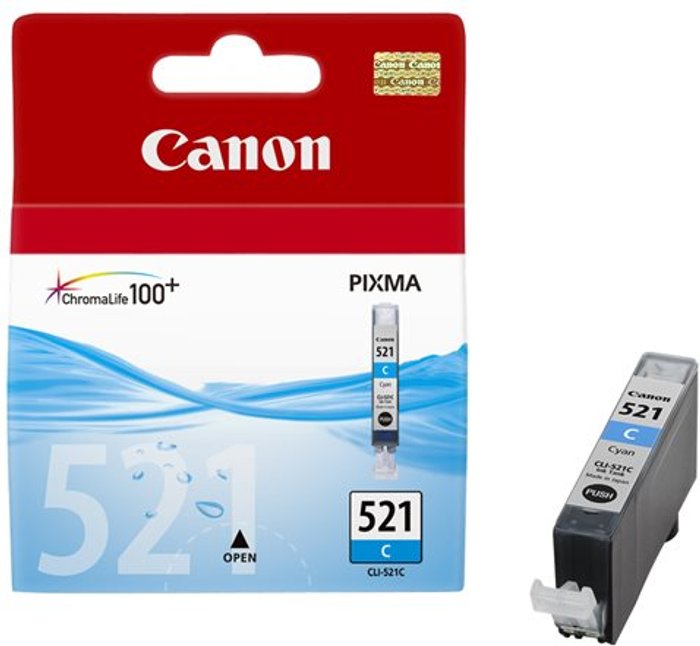 Currys Business | Canon Canon CLI-521C - cyan - original - ink tank Canon Canon CLI-521C - cyan - original - ink tank