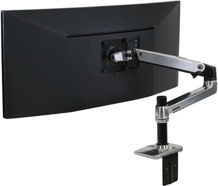 Currys Business | Ergotron Ergotron LX mounting kit - for LCD display - polished aluminium Ergotron Ergotron LX mounting kit - for LCD display - polished aluminium