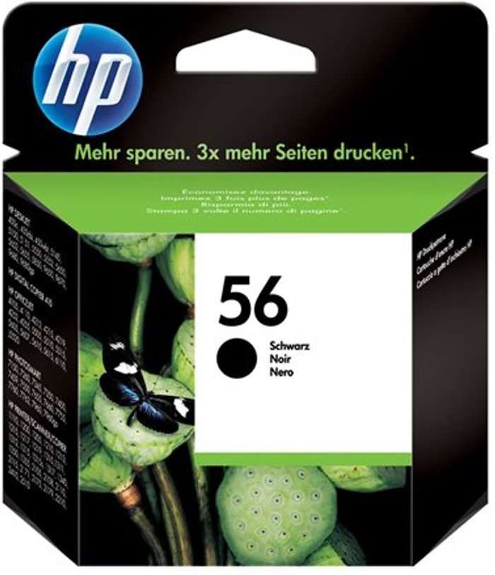 Currys Business | HP HP 56 - black - original - ink cartridge HP HP 56 - black - original - ink cartridge