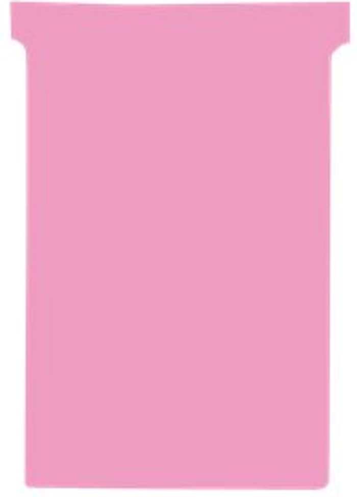 Currys Business | ACCO-REXEL Nobo T-card - pink (pack of 100) ACCO-REXEL Nobo T-card - pink (pack of 100)
