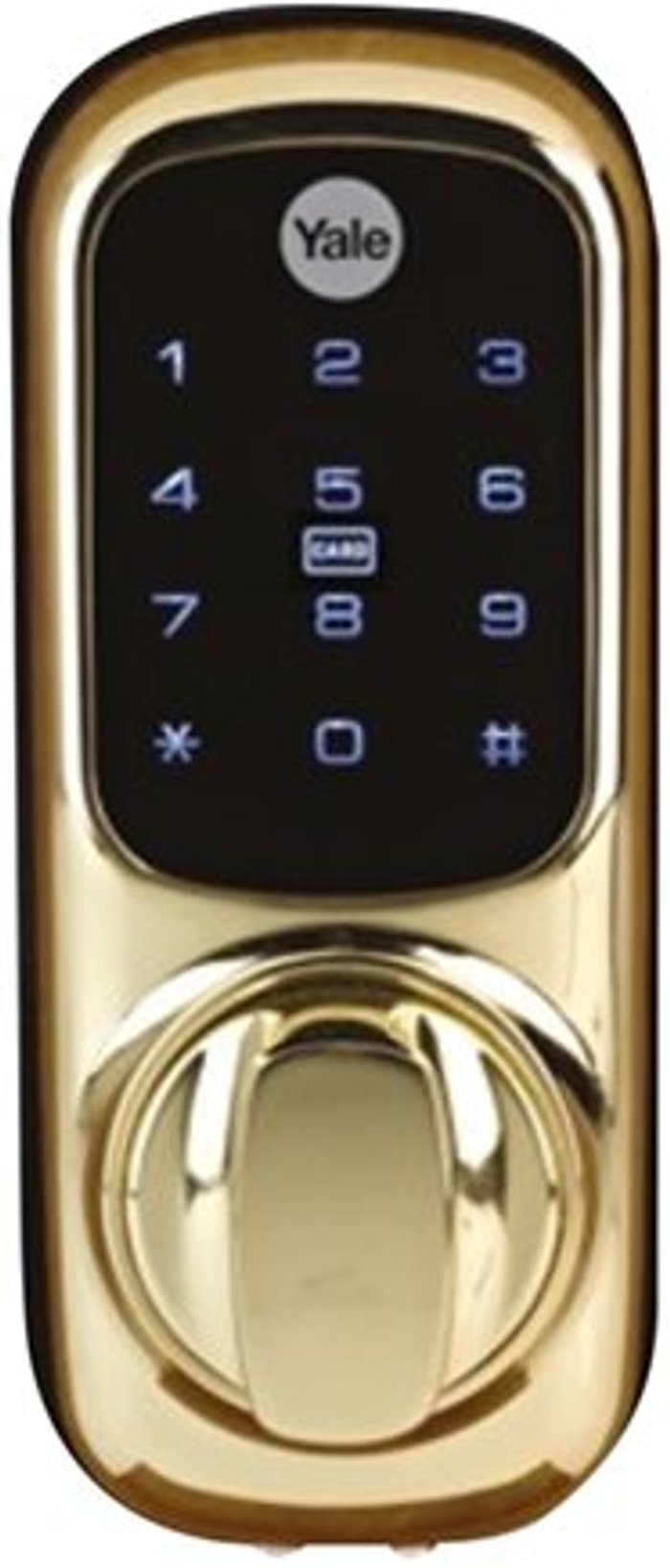 Currys Business | Yale Yale Keyless Nightlatch Connected Ready Smart Lock - No Module - Polished Brass Yale Yale Keyless Nightlatch Connected Ready Smart Lock - No Module - Polished Brass