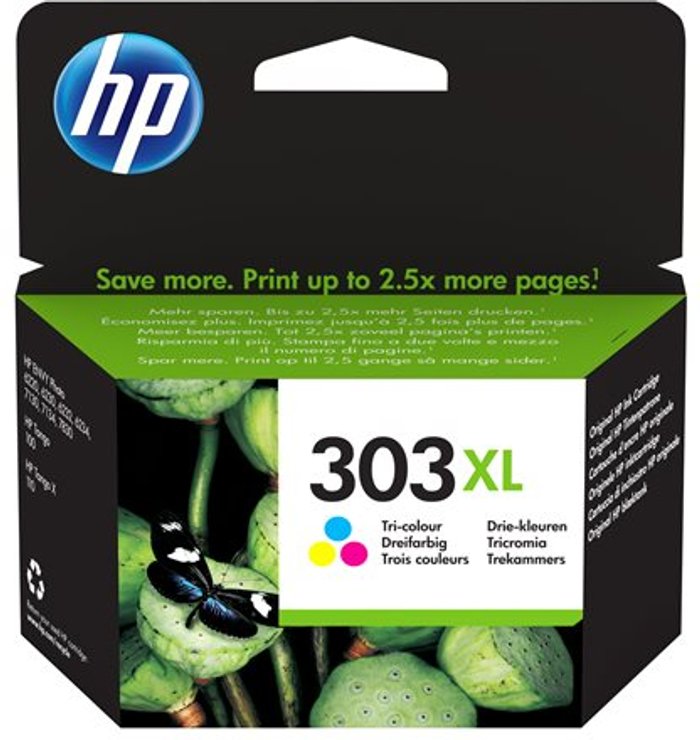 Currys Business | HP HP 303XL Tri-Colour Ink Cartridge HP HP 303XL Tri-Colour Ink Cartridge