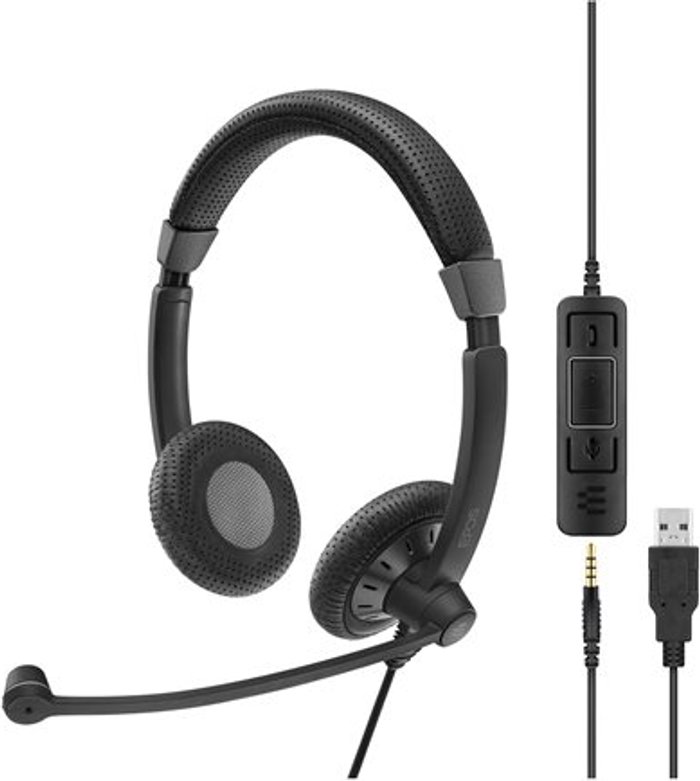Currys Business | Sennheiser EPOS I SENNHEISER SC 75 USB MS - headset Sennheiser EPOS I SENNHEISER SC 75 USB MS - headset
