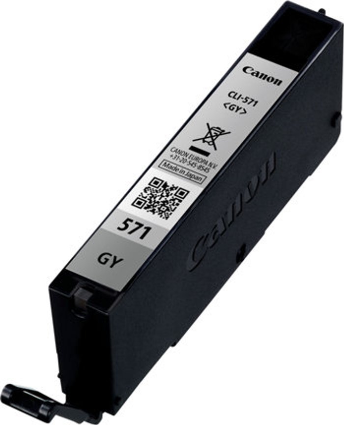 Currys Business | Canon Canon CLI-571GY Inkjet Cartridge Grey 0389C001 Canon Canon CLI-571GY Inkjet Cartridge Grey 0389C001