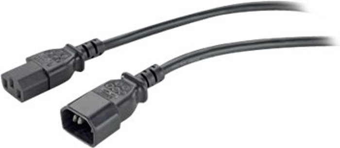 Currys Business | APC APC - power cable - power IEC 60320 C13 to IEC 60320 C14 - 2.4 m APC APC - power cable - power IEC 60320 C13 to IEC 60320 C14 - 2.4 m