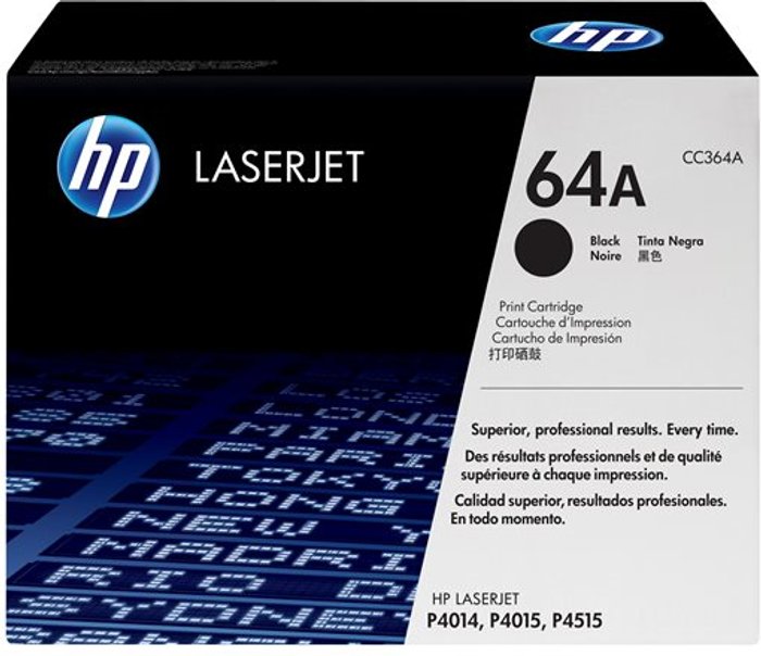 Currys Business | HP HP 64A - black - original - LaserJet - toner cartridge (CC364A) HP HP 64A - black - original - LaserJet - toner cartridge (CC364A)