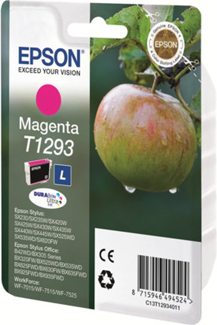 Currys Business | Epson Epson T1293 - magenta - original - ink cartridge Epson Epson T1293 - magenta - original - ink cartridge