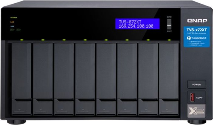 Currys Business | QNAP QNAP TVS-872XT - NAS server QNAP QNAP TVS-872XT - NAS server