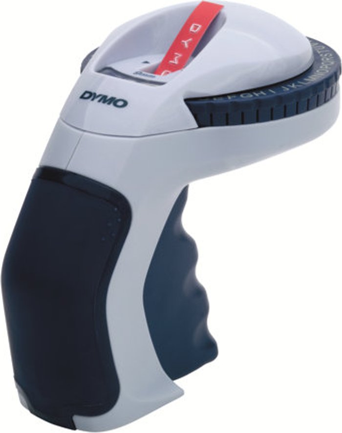 Currys Business | Dymo Dymo Omega Soft-Grip Home Embossing Label Maker - Label Maker Black 9mm Tape Dymo Dymo Omega Soft-Grip Home Embossing Label Maker - Label Maker Black 9mm Tape