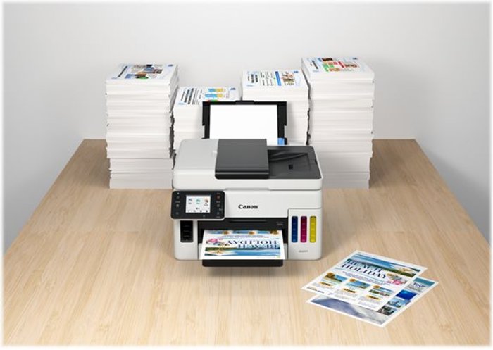Currys Business | Canon Canon Maxify GX6050 3in1 Refillable Ink Tank A4 Inkjet Printer 4470C008 Canon Canon Maxify GX6050 3in1 Refillable Ink Tank A4 Inkjet Printer 4470C008