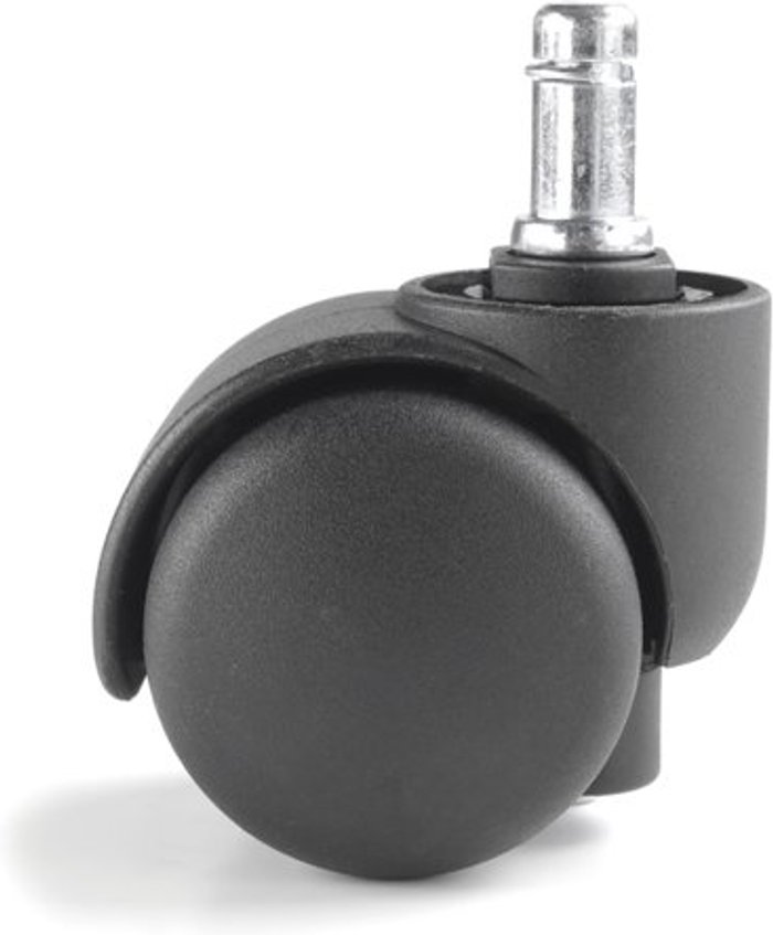 Office Monster | Dams Brake loaded castor (pack of 5) 50mm - black Dams Brake loaded castor (pack of 5) 50mm - black