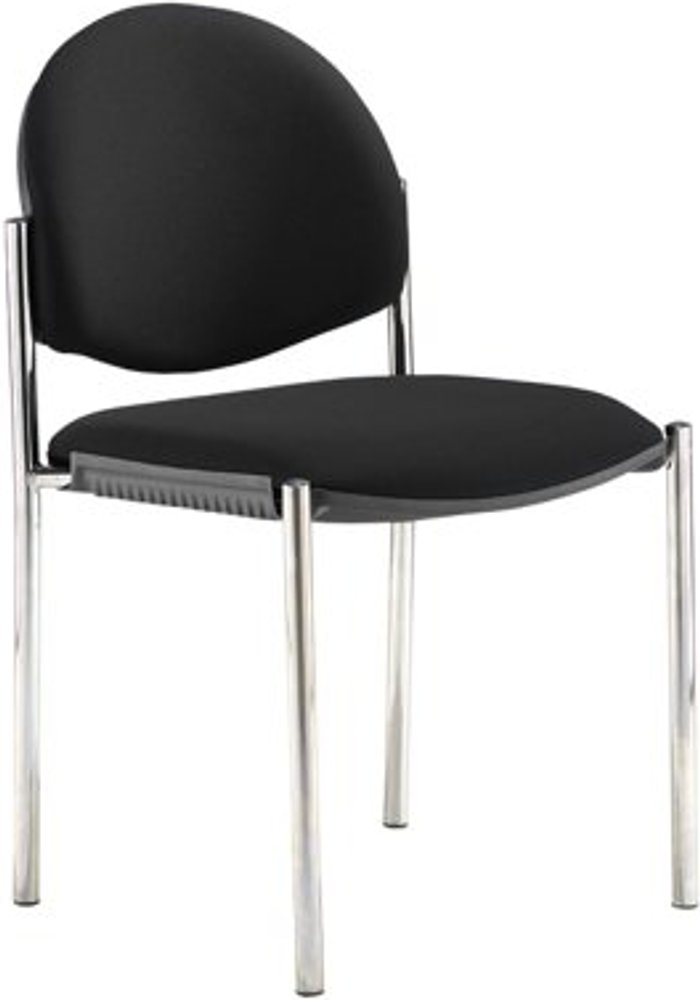 Office Monster | Coda Coda multi purpose chair, no arms, black fabric Coda Coda multi purpose chair, no arms, black fabric