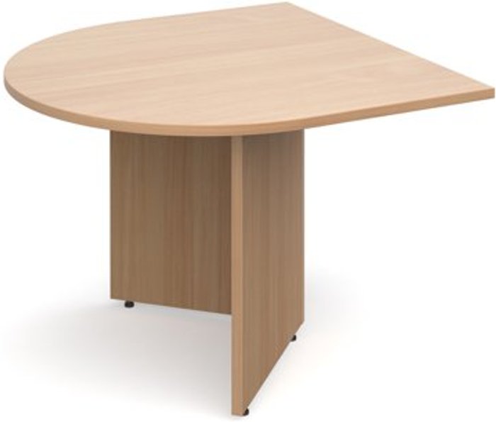 Office Monster | Dams Arrow head leg radial extension table 1000mm x 1000mm - beech Dams Arrow head leg radial extension table 1000mm x 1000mm - beech