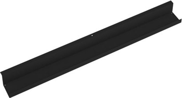 Office Monster | Adapt Single desk cable tray for Adapt and Fuze desks 1400mm - black Adapt Single desk cable tray for Adapt and Fuze desks 1400mm - black