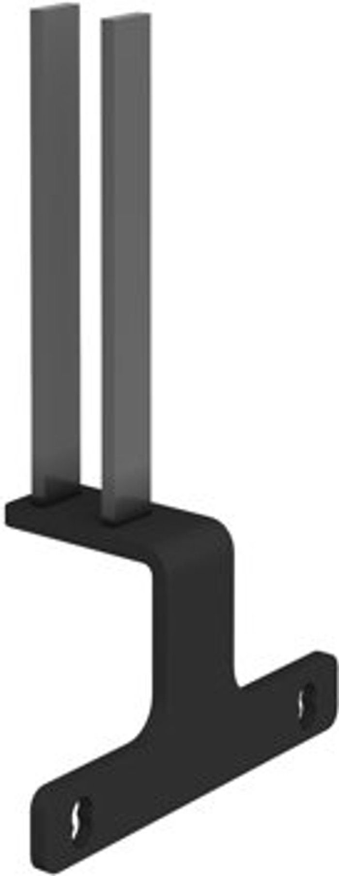 Office Monster | Dams Screen bracket for intermediate back to back Adapt and Fuze desks - black Dams Screen bracket for intermediate back to back Adapt and Fuze desks - black