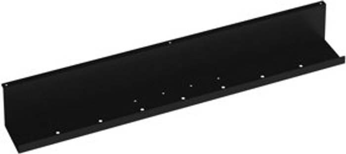 Office Monster | Elev8 Elev8 upper cable channel 800mm wide for single desks - black Elev8 Elev8 upper cable channel 800mm wide for single desks - black
