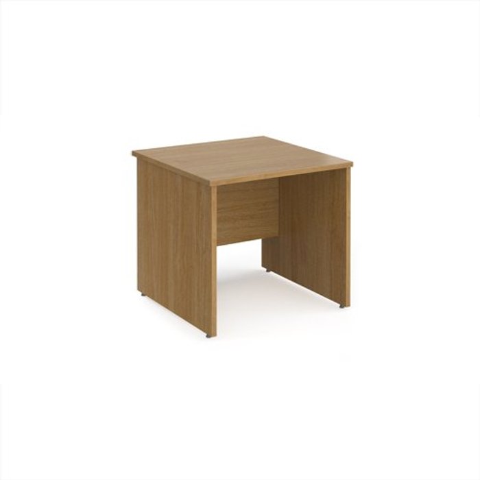 Office Monster | Maestro 25 Office Desk | Rectangular Desk 800mm Panel End Leg | Oak Tops | 800mm Depth | Maestro 25 Maestro 25 Office Desk | Rectangular Desk 800mm Panel End Leg | Oak Tops | 800mm Depth | Maestro 25