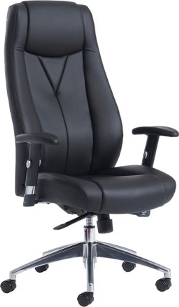 Office Monster | Odessa Odessa high back executive chair - black faux leather Odessa Odessa high back executive chair - black faux leather