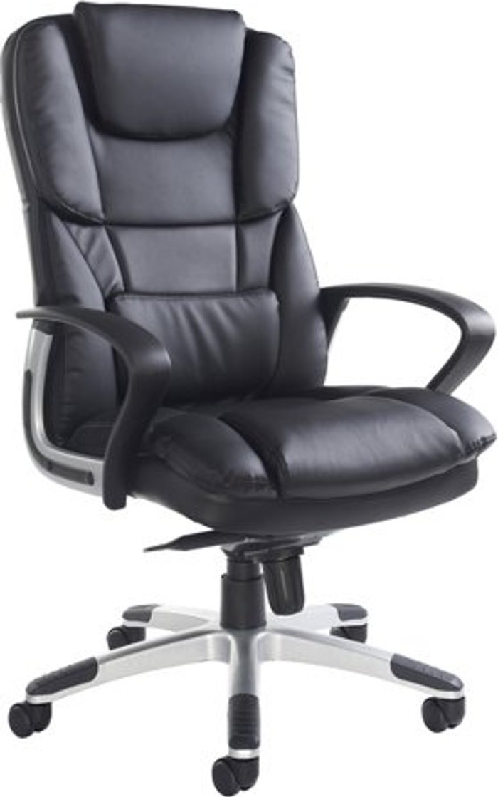 Office Monster | Palermo Palermo high back executive chair - black faux leather Palermo Palermo high back executive chair - black faux leather