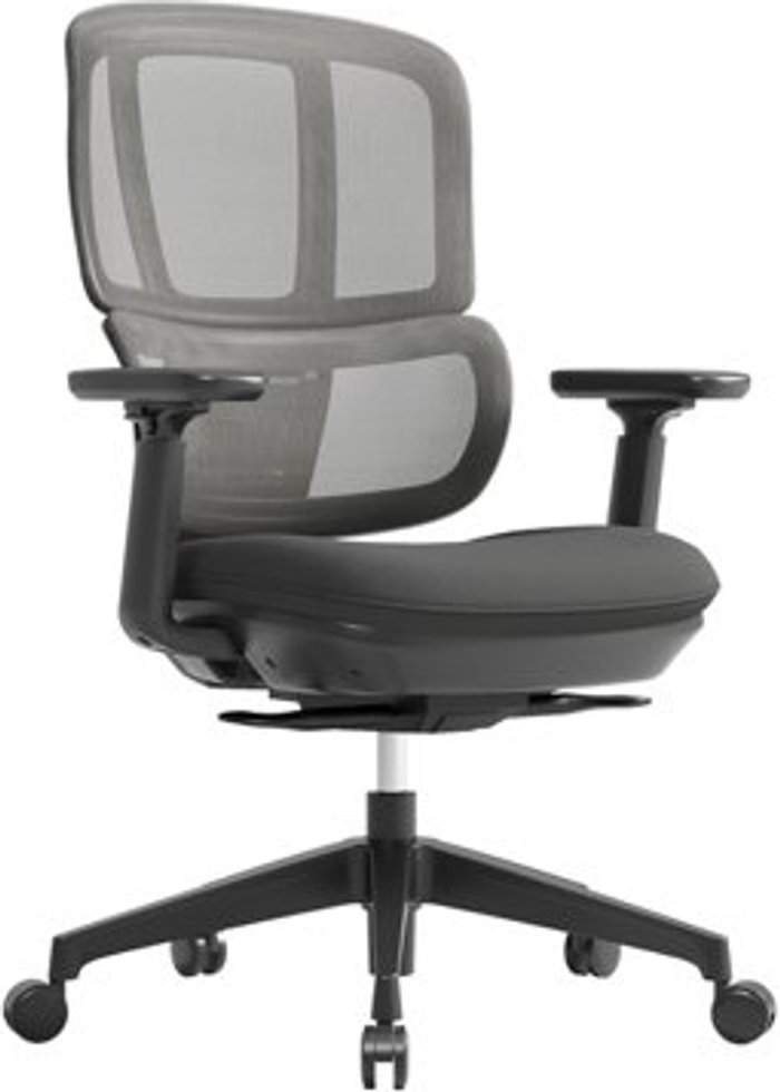 Office Monster | Shelby Shelby black mesh back operator chair with black fabric seat Shelby Shelby black mesh back operator chair with black fabric seat
