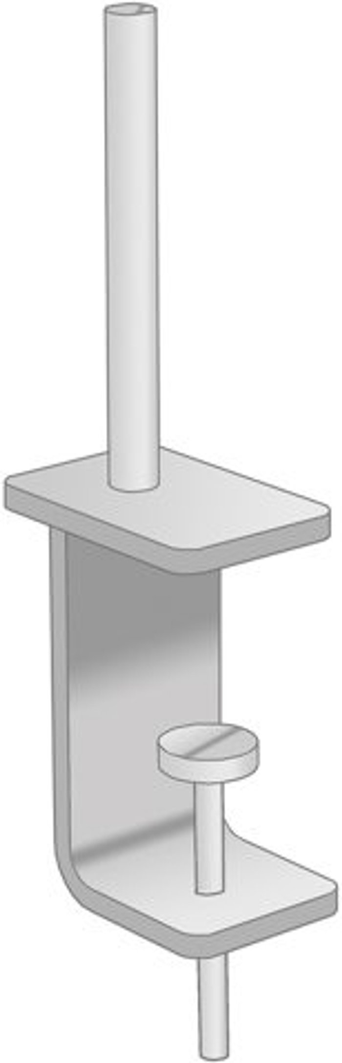 Office Monster | Dams Universal fabric screen brackets for desktops 15mm-36mm (pair) Dams Universal fabric screen brackets for desktops 15mm-36mm (pair)