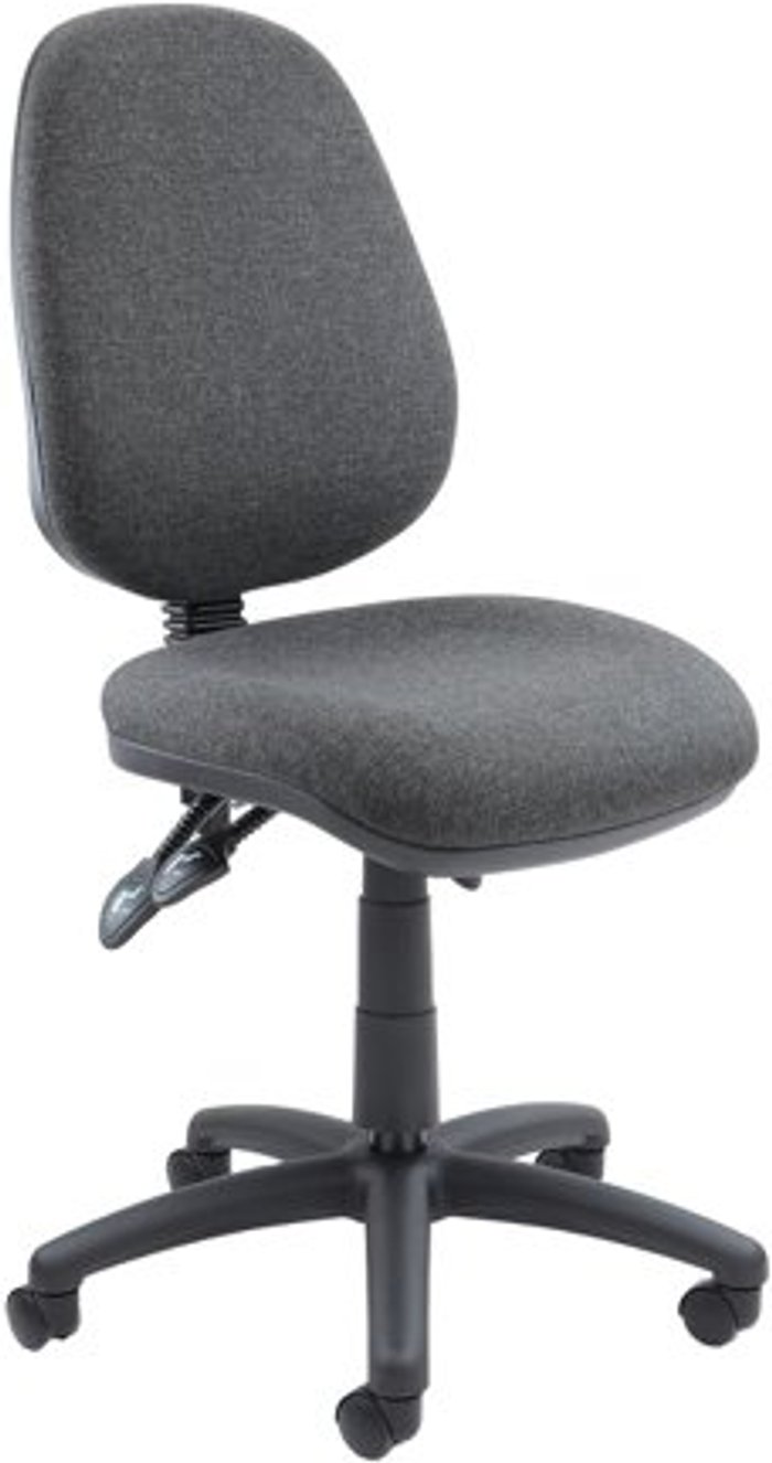 Office Monster | Vantage Vantage 200 3 lever asynchro operators chair with no arms - charcoal Vantage Vantage 200 3 lever asynchro operators chair with no arms - charcoal