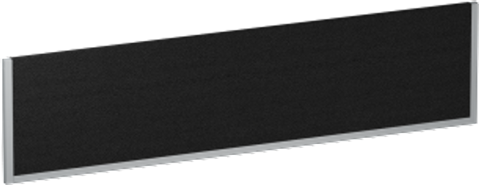 Office Monster | Evolve Evolve Bench Screen 1600 Black Silver Frame Evolve Evolve Bench Screen 1600 Black Silver Frame