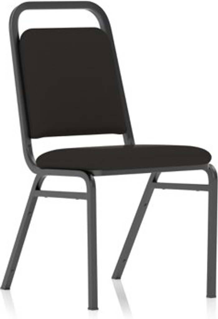 Office Monster | Banqueting Banqueting Stacking Visitor Chair Black Frame Black Fabric Banqueting Banqueting Stacking Visitor Chair Black Frame Black Fabric