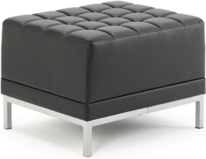Office Monster | Infinity Infinity Modular Cube Chair Black Bonded Leather Infinity Infinity Modular Cube Chair Black Bonded Leather