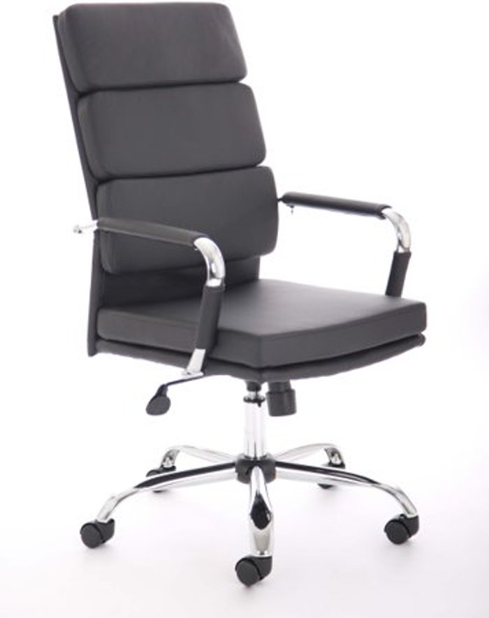 Office Monster | Advocate Advocate Executive Chair Black Bonded Leather With Arms Advocate Advocate Executive Chair Black Bonded Leather With Arms