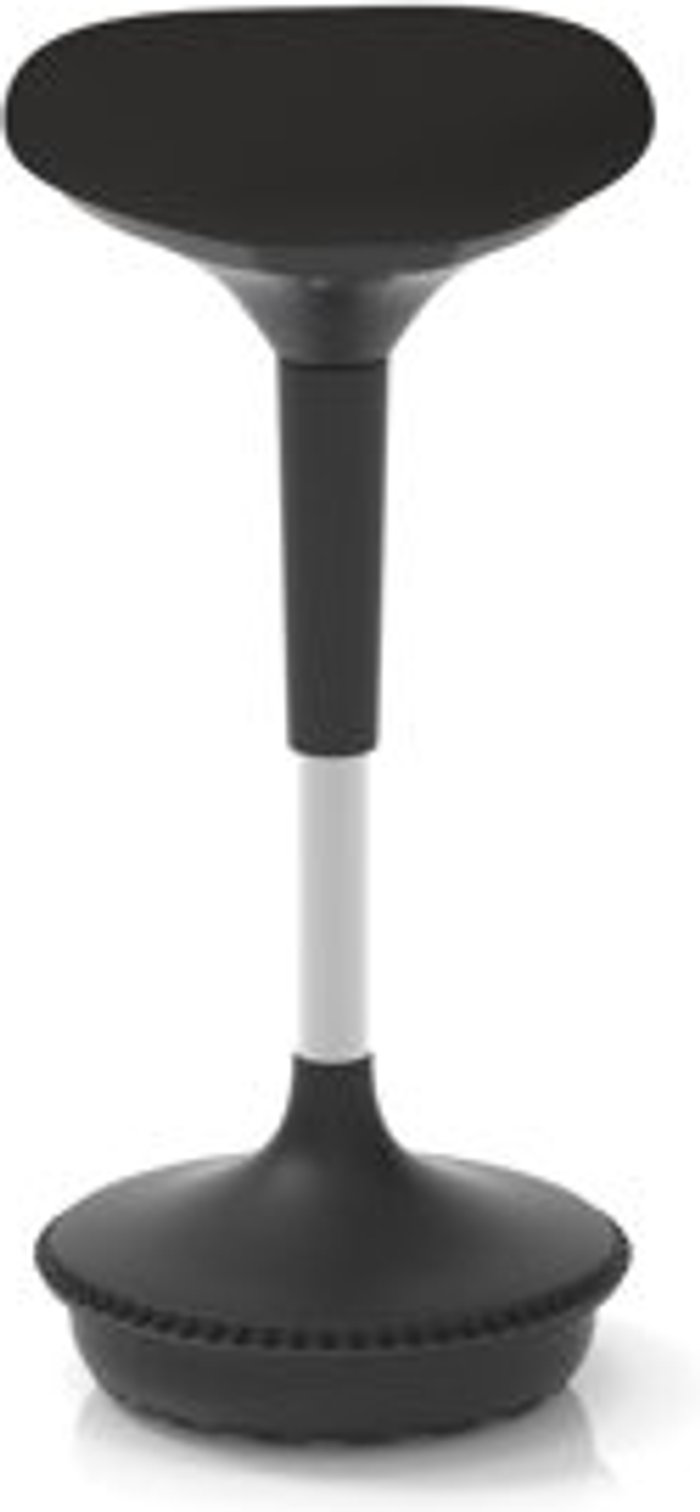Office Monster | Sitall Sitall Deluxe Visitor Stool Black Fabric Seat Sitall Sitall Deluxe Visitor Stool Black Fabric Seat