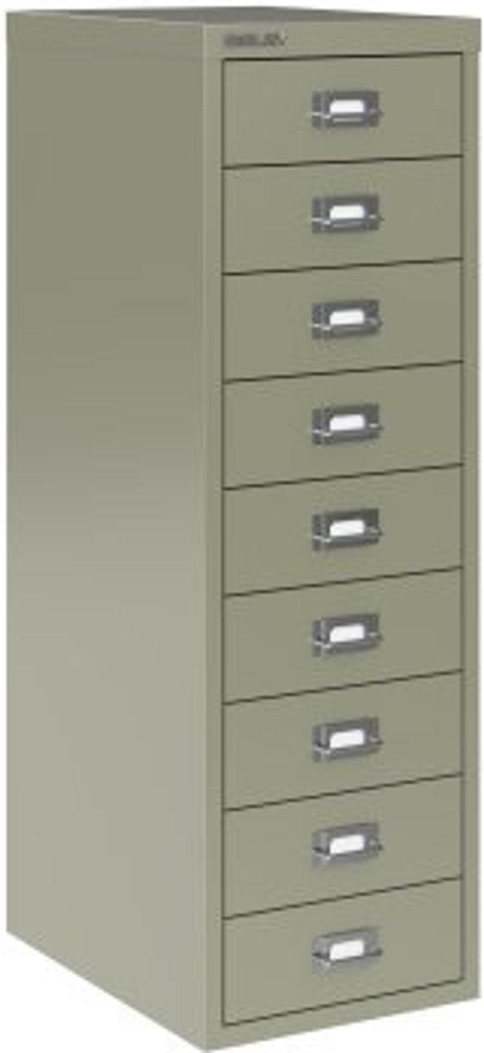 Office Monster | Bisley Qube by Bisley Multidrawer 39/9 NL Goose Grey Bisley Qube by Bisley Multidrawer 39/9 NL Goose Grey